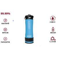 LifeSaver Liberty Blue Портативна пляшка для очищення води