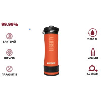 LifeSaver Liberty Orange Портативна пляшка для очищення води